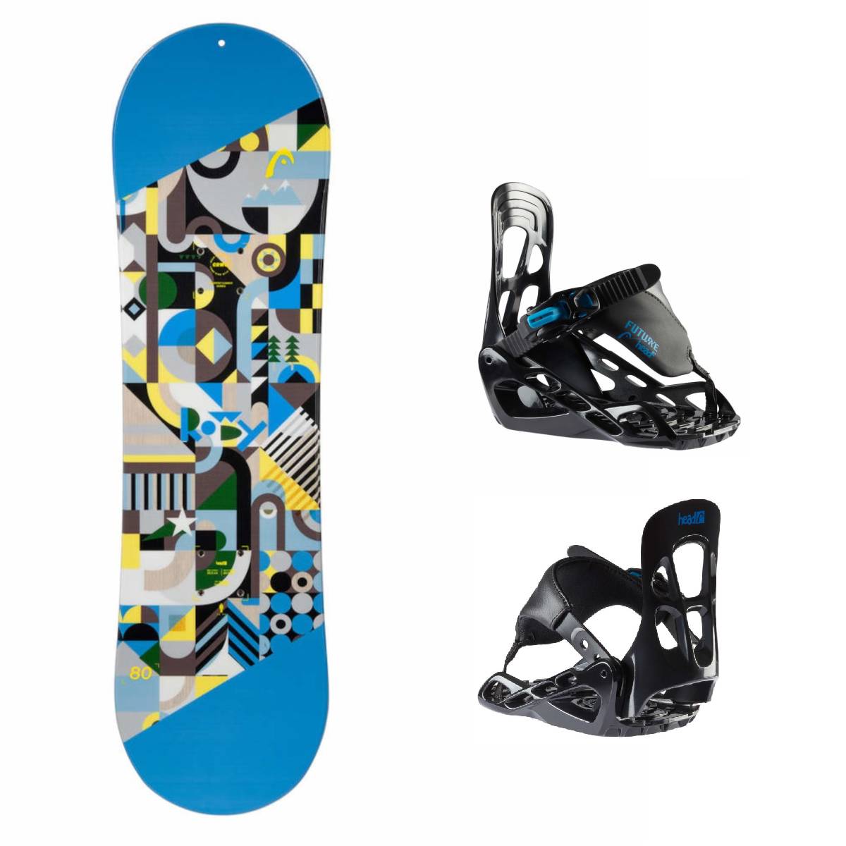 Kolekcja Zestaw Deska snowboardowa Head Rowdy Kid + wiązania P 2024